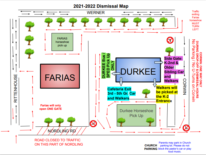  Dismissal Map
